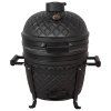 Keramický gril kamado Dellinger Smoke&Fire 16 Black Matte 3