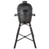 Keramický gril kamado Dellinger Smoke&Fire 16 Black Matte 1