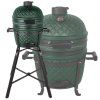 Keramický gril Kamado Dellinger Smoke&Fire 16 Green Matte s podstavcem