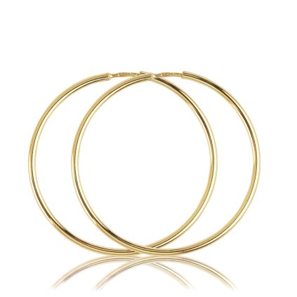 Zlatnictvi Delony Praha, Kruhové náušnice Classic ze 14k žlutého zlata