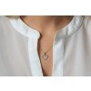 Elegantní přívěsek Amber s diamanty