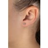Zlatnictvi Delony Praha, Decentní náušnice pecky Ilina se zirkonem