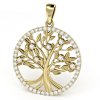 Zlatnictví Delony Praha, Přívěsek Strom života "Maram II" z 14k Zlata se zirkony