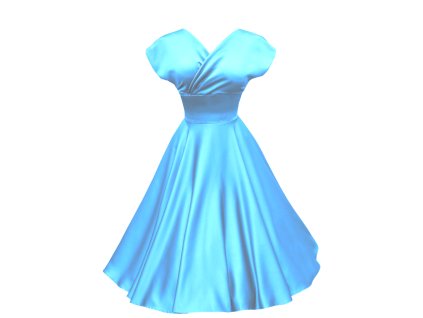 SUNNY džínová tunika - světle modrá