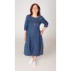 TOYEN džínové šaty – tmavě modrá