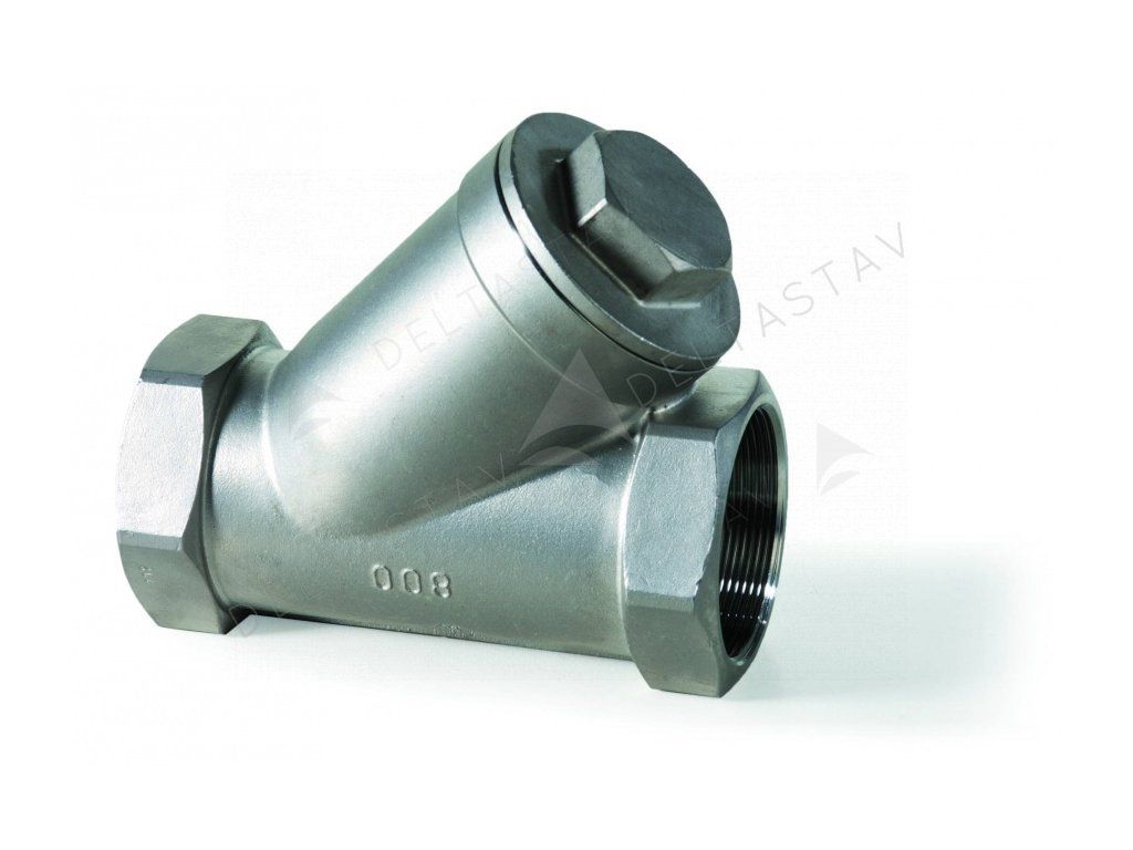 Stainless steel threaded filter - series 10.000