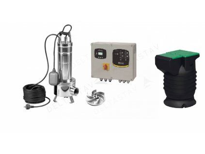 FEKAFOS MAXI 1100 COMPLETE solution with underground tank