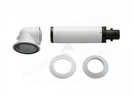 Horizontal flue system 60/100 mm