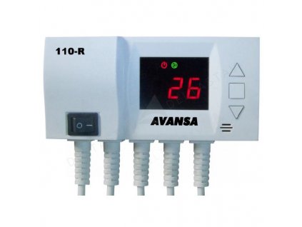 AVANSA 110 R - termostat pre nezávislé ovládanie dvoch čerpadiel