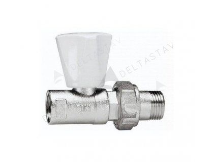 Radiator ball valve