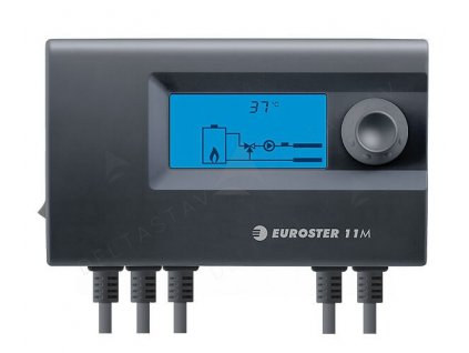 EUROSTER 11 M - regulátor programovateľný pre obehové čerpadlo a 3-cestný ventil