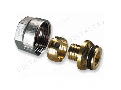 Compression fitting IVAR.TP 4410 for PEX pipe - EK