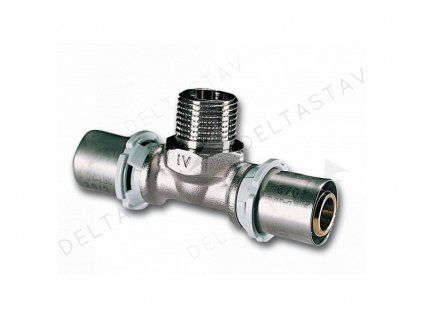 PRESS tee with male thread