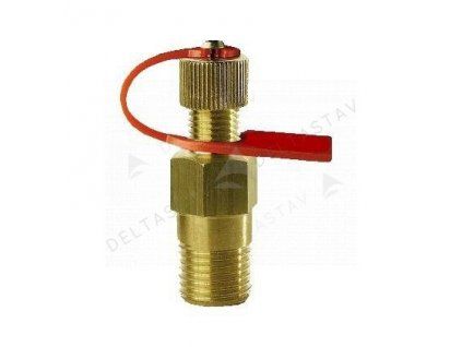 End measuring element for dynamic balancing valve