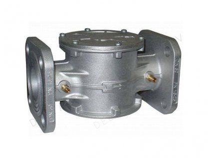 Flanged gas filter