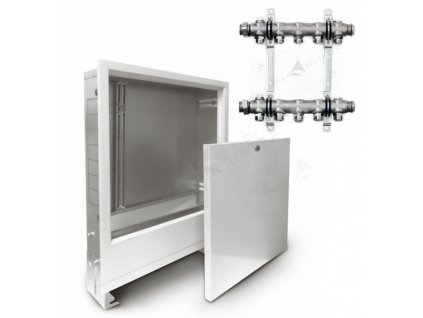 Skrinky pre nerez. rozdeľovače pre vykurovacie telesá