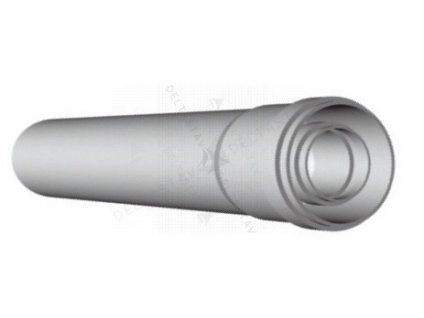 Predĺženie koaxiálne odťahu spalín 80/125 mm