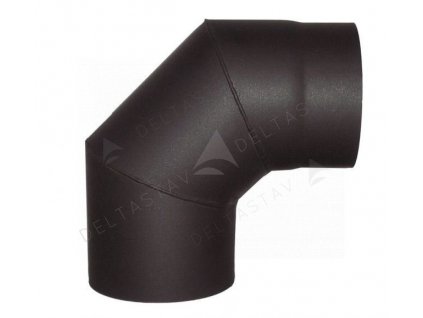 Dymovod koleno DN 152 mm smaltovaný