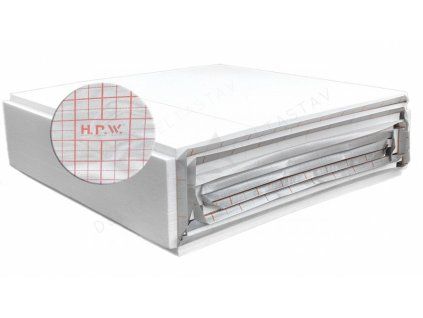 Fabric-covered system board with grid