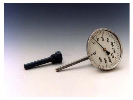 Termometer dimnih plinov za dimno cev