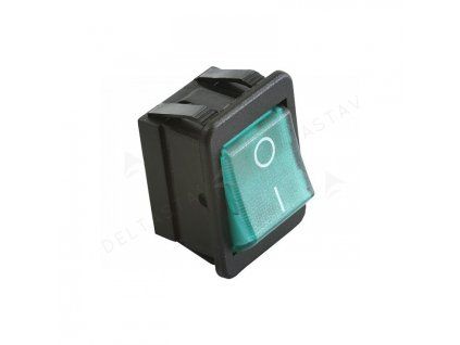 Main switch - green S0091