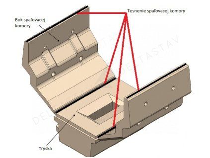 Firebox side seal DC0311