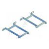 Wall bracket for distribution header HPW-BN
