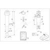 Vertical flue system 80/125 mm