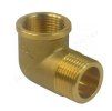 Brass elbow FM