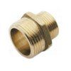 Brass reducing nipple
