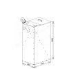 Compact pellet hopper AZPD