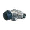 Double-regulating thermostatic valve - three-axis