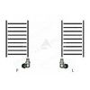 Double-regulating thermostatic valve - three-axis