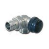 Double-regulating thermostatic valve - three-axis