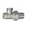 Lockshield valve for copper pipe