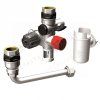 Safety group set for DHW cylinders