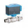 Two-way zone valve with actuator