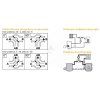 Three-way zone diverter valve EMV ROTODIVERT