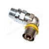 Angle fire safety valve PRESS-GAS