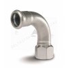 Prechodový oblúk 90° s vnútorným závitom nerez. oceľ
