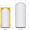 Buffer tank for heating and cooling water PUFFER PSS
