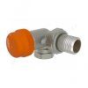 Dynamic thermostatic valve with presetting - three-axis