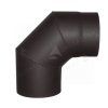 Flue pipe elbow DN 152 mm enamelled