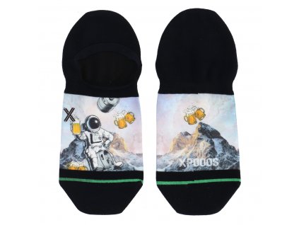 Pánske členkové ponožky XPOOOS  Space bear 62053