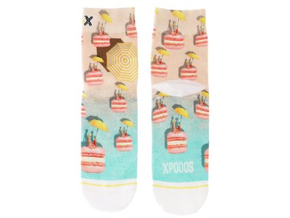 Dámske ponožky XPOOOS Shorties Macaron