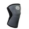 105409 01 rx knee sleeve 7mm steel grey front hr
