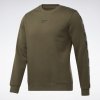 Training Essentials Tape Crew Sweatshirt Green GQ4210 13 standard