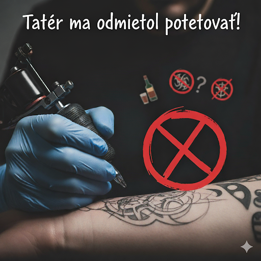 Tatér ma odmietol potetovať