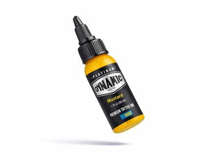 Platinum by Dynamic Tattoo Ink Mustard 30 ml