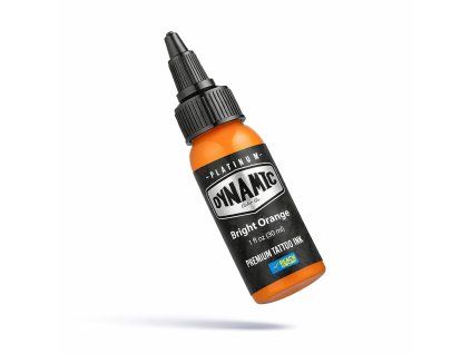 Platinum by Dynamic Tattoo Ink Bright Orange 30 ml
